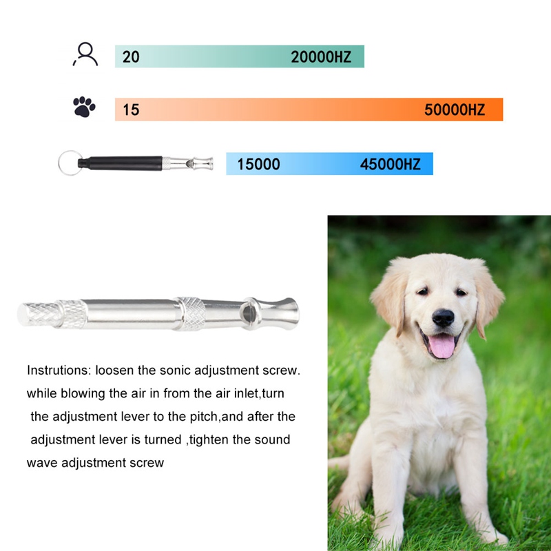 3pcs/set Pet Cat Dog Training Clicker Pet Obedient Whistle Adjustable Wrist Strap Sound Key Chain Household Pet Supplies