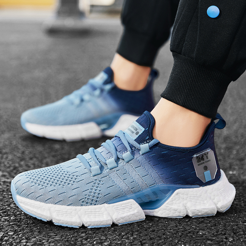 New Fashion Runnning Sport Shoes Men Sneakers Lightweight Breathable Mesh Comfortable Men's Casual Shoes Outdoor Jogging Zapatos