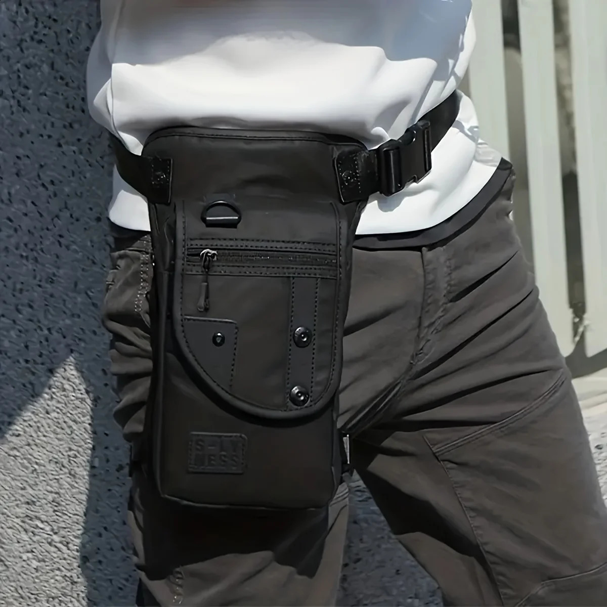 Outdoor travel waist leg bag men and women cycling multifunctional sports Fanny pack Luya fishing gear 240830 - view 7