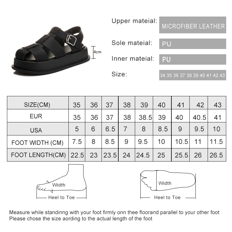 AIYUQI Women's Sandals Closed toe 2024 Summer New Women Roman Sandals Leisure Thick Soled Fashion Woven Women's Shoes Sandals