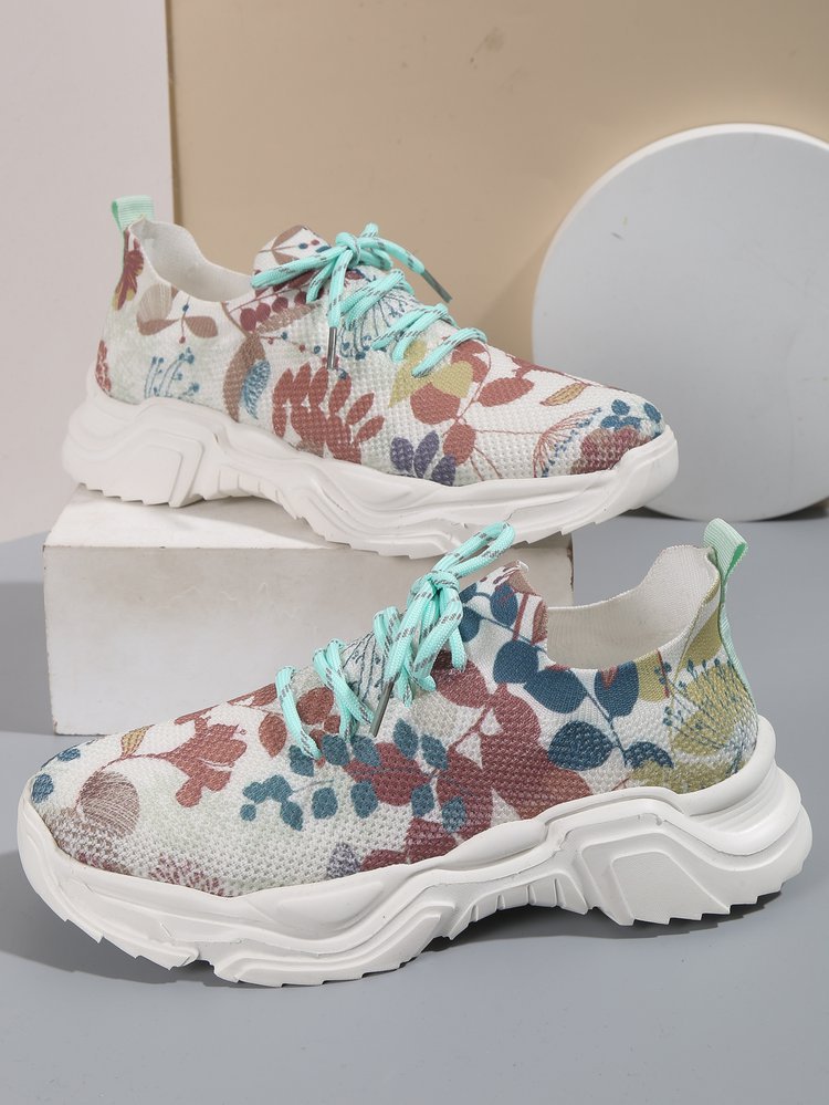 Casual wer trainers for women 2024 new style fashion flat bottom single large size upturned lace-up casual shoes