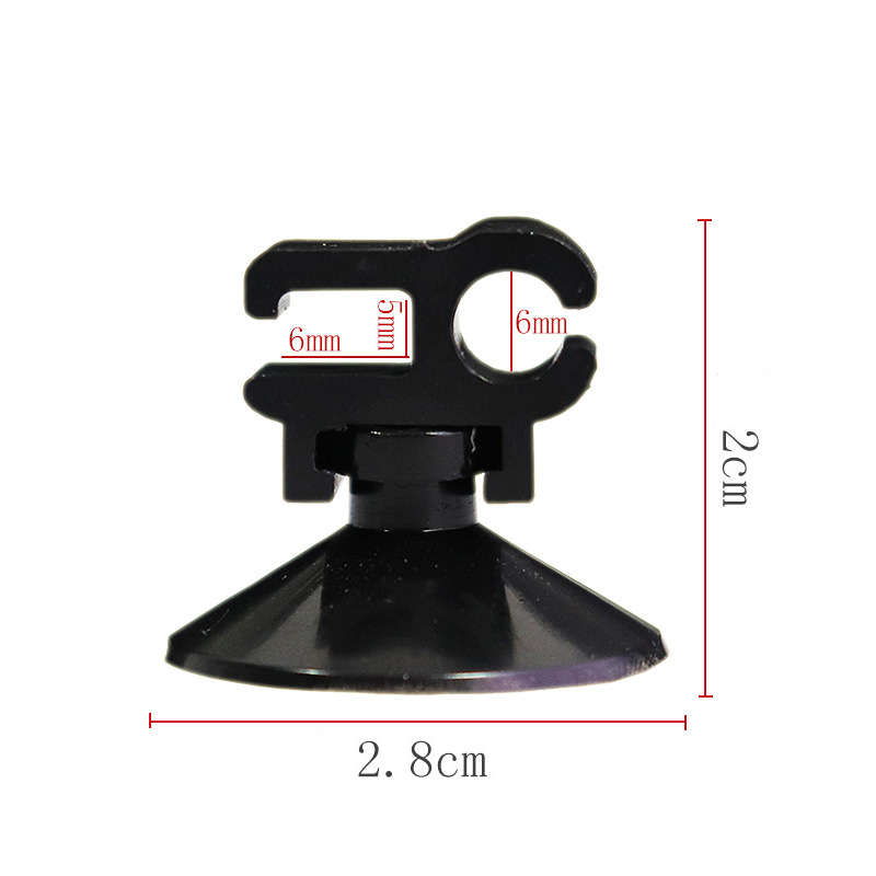 Multifunctional Aquarium Suction Cups 5Pcs Fish Tank Suction Cup Clip Holder For Airline Tube Oxygen Tube Air Pump Power Cord