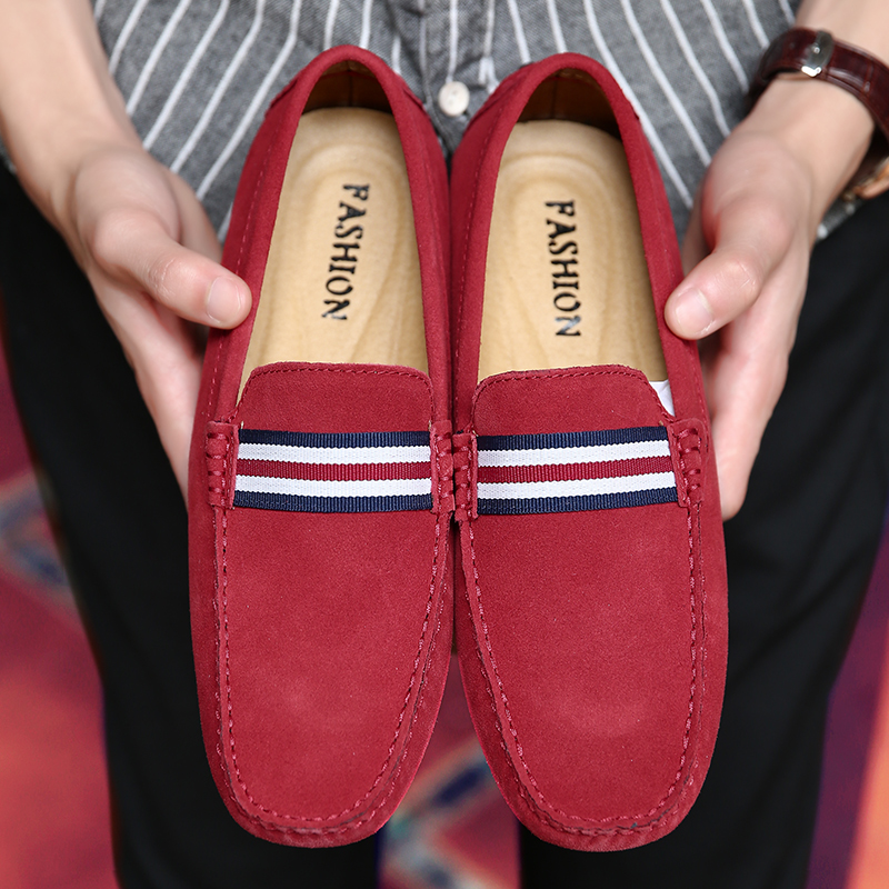 Leather New Handmade Designer Fashion Men's Casual Loafers Moccasins Male Dress Driving Shoes for Men Plus Size 48 Sneakers 50e4