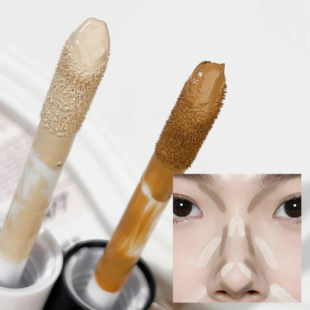 Contour Face concealer Waterproof and Long lasting Full coverage Spot Dark Circle Smooth Basic Cosmetics 240829