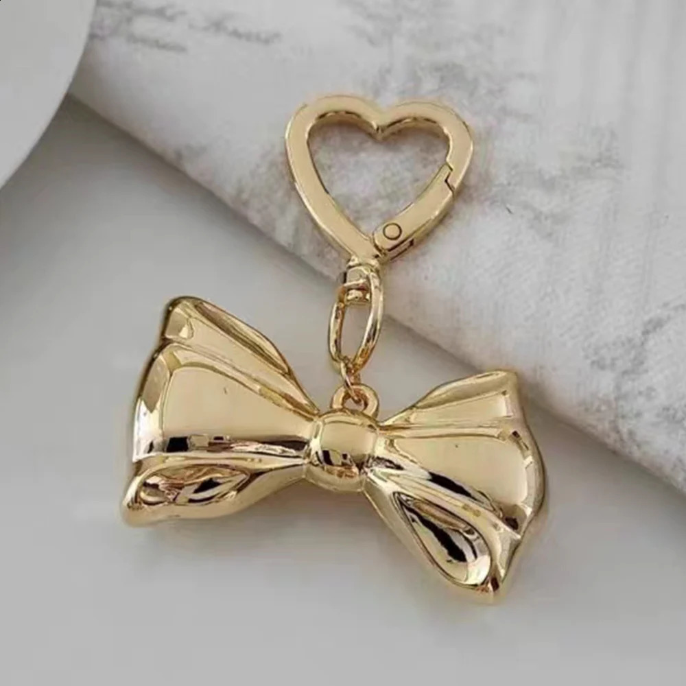 Cute Bow pearl Bag Pandent Chain Y2K Bowknot Charm Keychain Hanging Decorations for Purse Handbag Pendant Accessories y241017