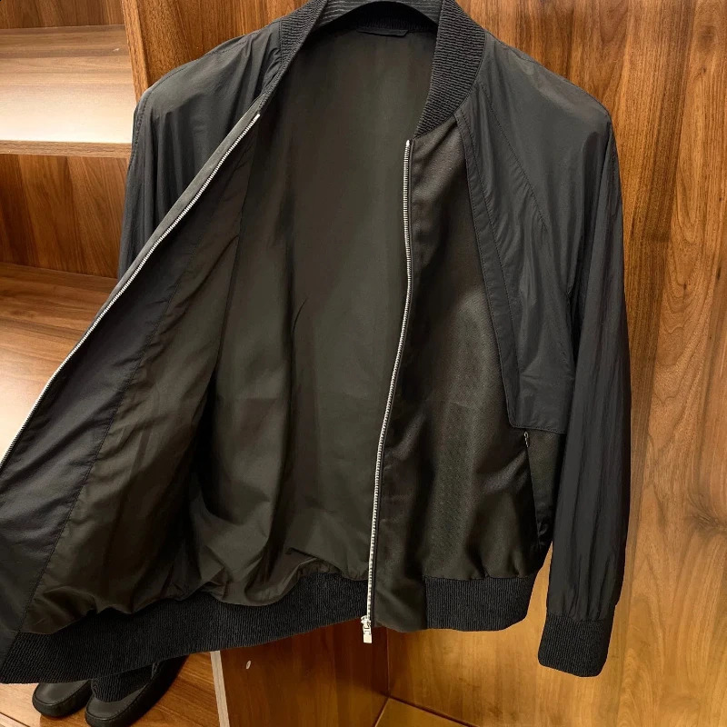 Fashion D Mens Casual Coats Streetwear Man Trench Coat Y2k Jackets Comfortable Clothing 240827