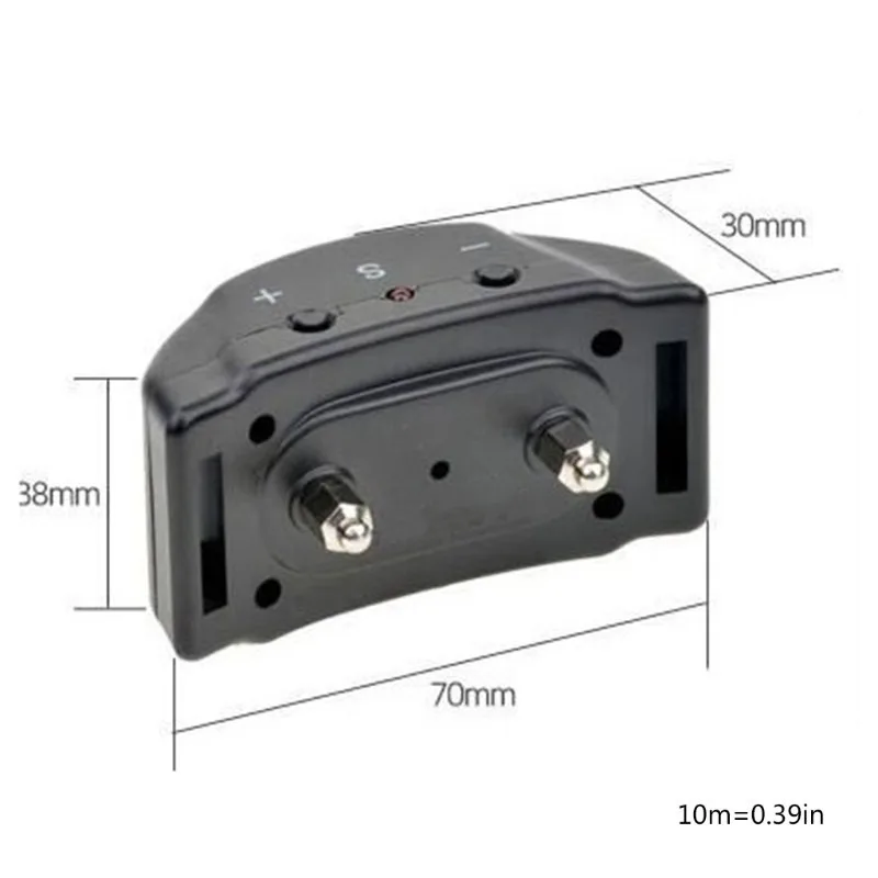 Electric Anti Bark Collar Small Pet Dog No Barking Tone Shock Training for Indoor Outdoor Little Dogs Teaching Tool