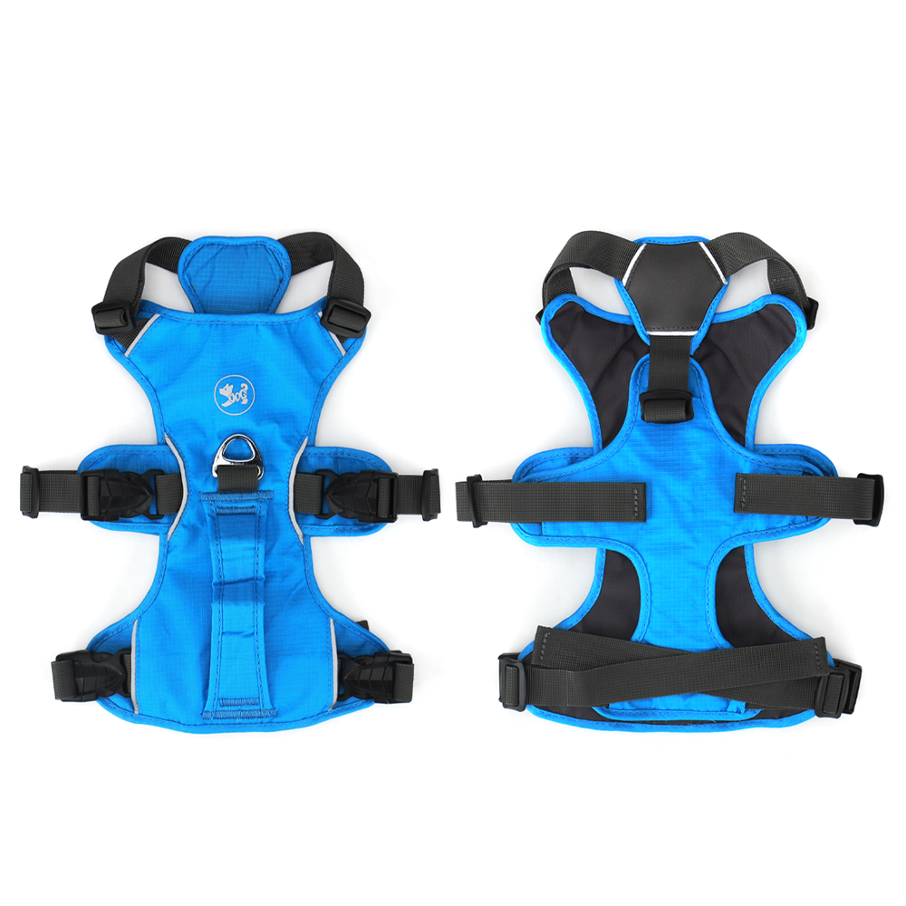 Oxford Cloth Pet Dog Harness Waterproof Adjustable Vest Style Reflective Dog Harness for Medium，Large Dogs and Cats Pet Supplies
