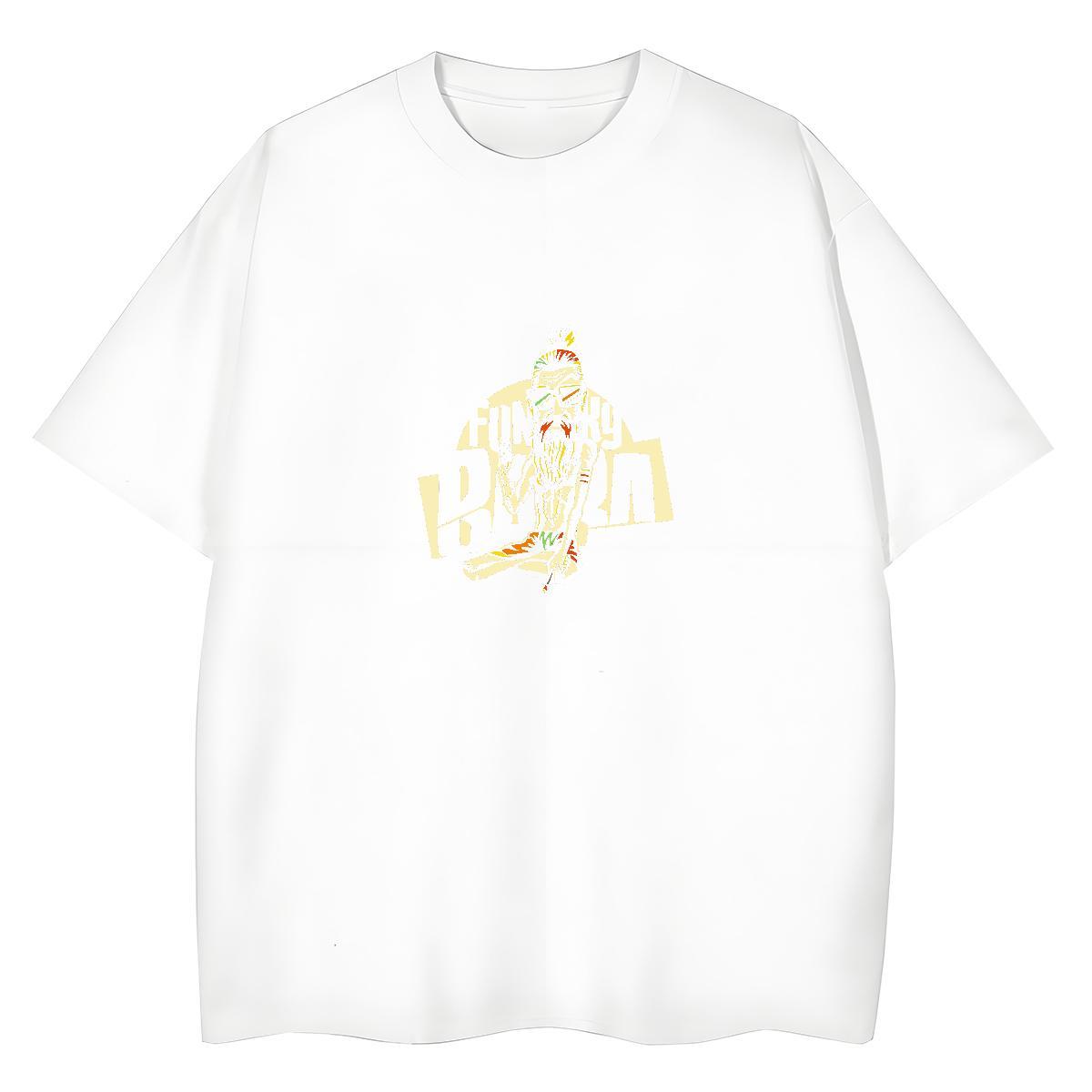 Popular Couples T Shirts 230g Pure Cotton icon Summer Casual Women T Shirts Round Neck Short Sleeve Custom Cartoon Polos