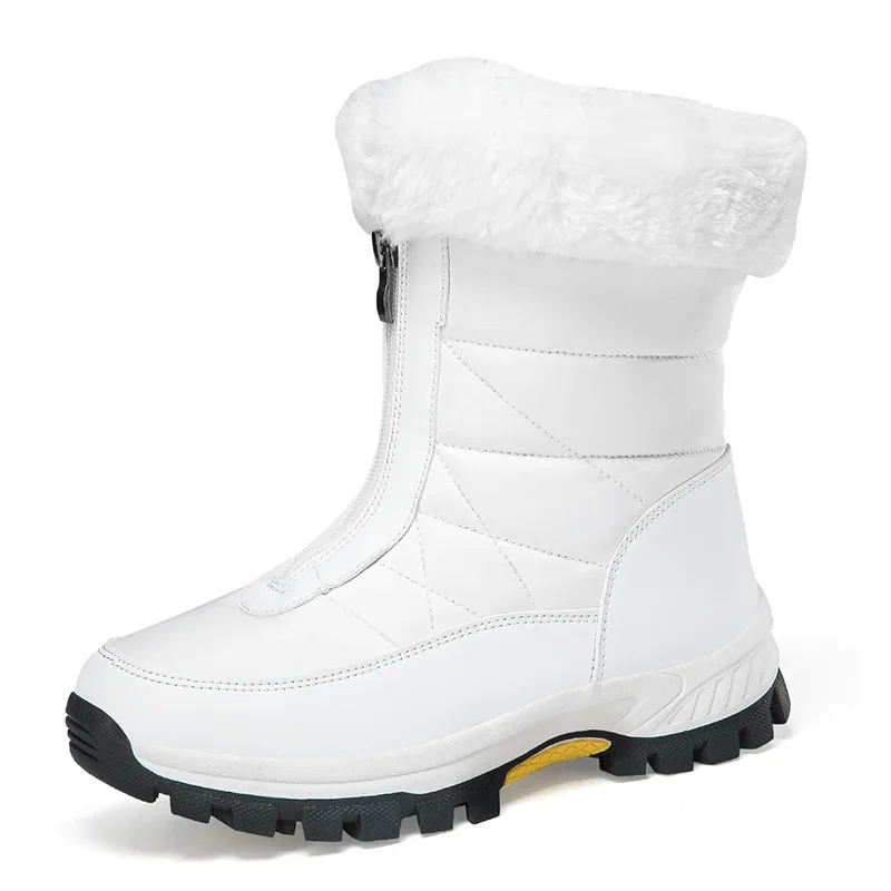 Winter Hot Sale Plush Snow Boots for Women Outdoor Anti-skid Female High Shoes Soft Comfortable Botas Mujer Fashion All-match35 6e8a