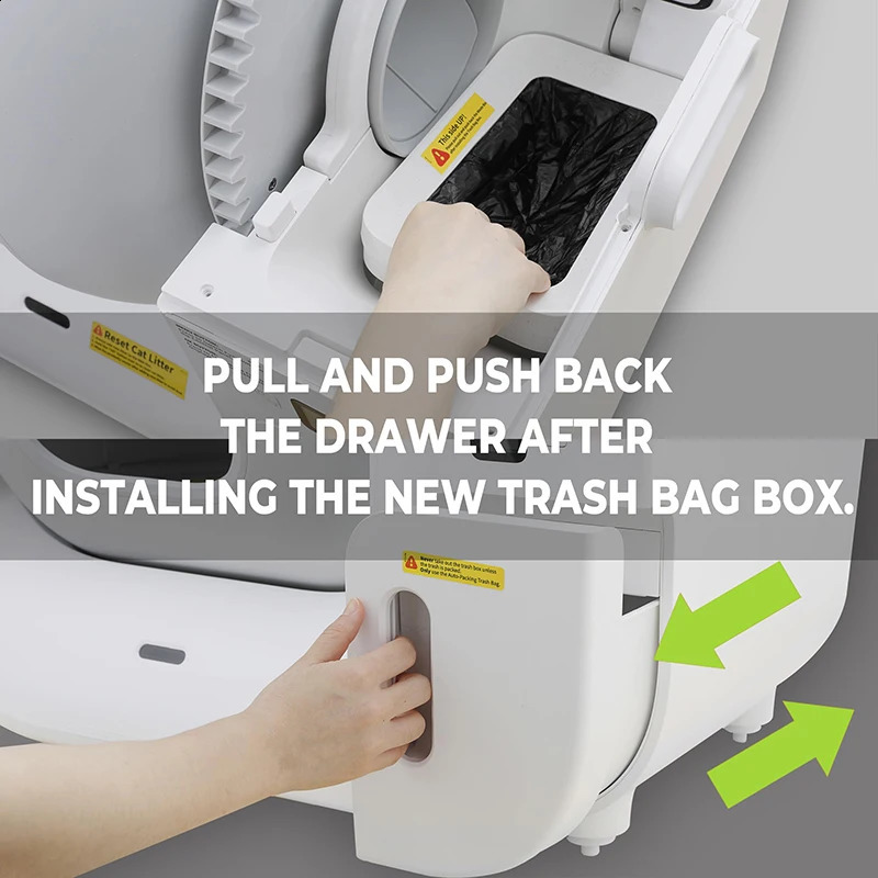 Furbulous Auto-Packing Trash Bag Box 2 Pieces Only Suitable for FURBULOUS LITTER BOX 240830