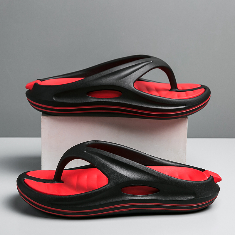 Men Outdoor Indoor Slippers Flip Flops Cloud Slides Beach Sandals Fashion New Men Thick Soft Sole Home Slippers Casual Shoes