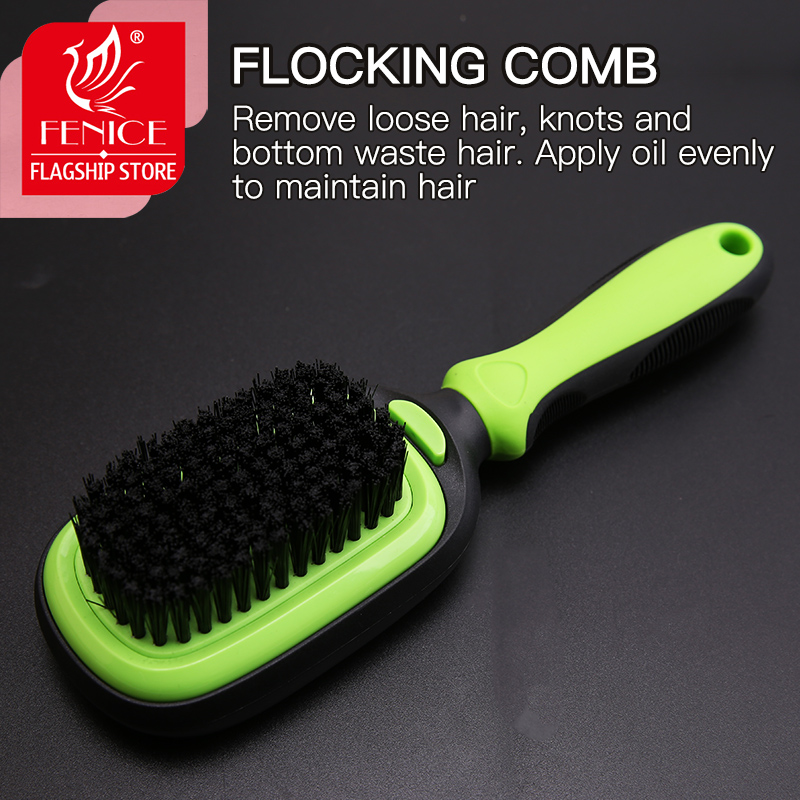 Fenice 5-IN-1 Air Cushion Pet Grooming Comb Dog Cat Massage Comb Flocking Hair Removal Open Knot Comb