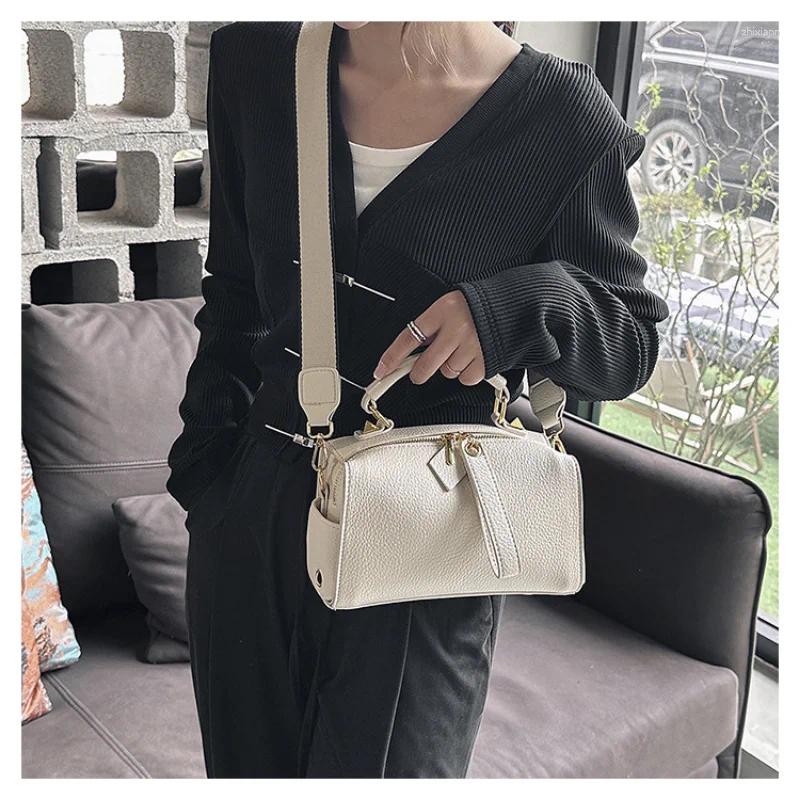 Shoulder Bags Bag PU Leather Texture Handbag Trendy Design Fashion Casual Square Crossbody Daily Commute Phone Purse Storage zhanyishengli