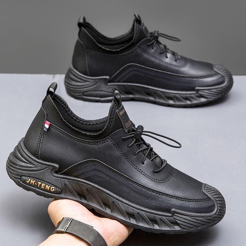 Large size men's shoes outdoor leisure sports shoes fashion trend walking travel shoes new men's running shoes