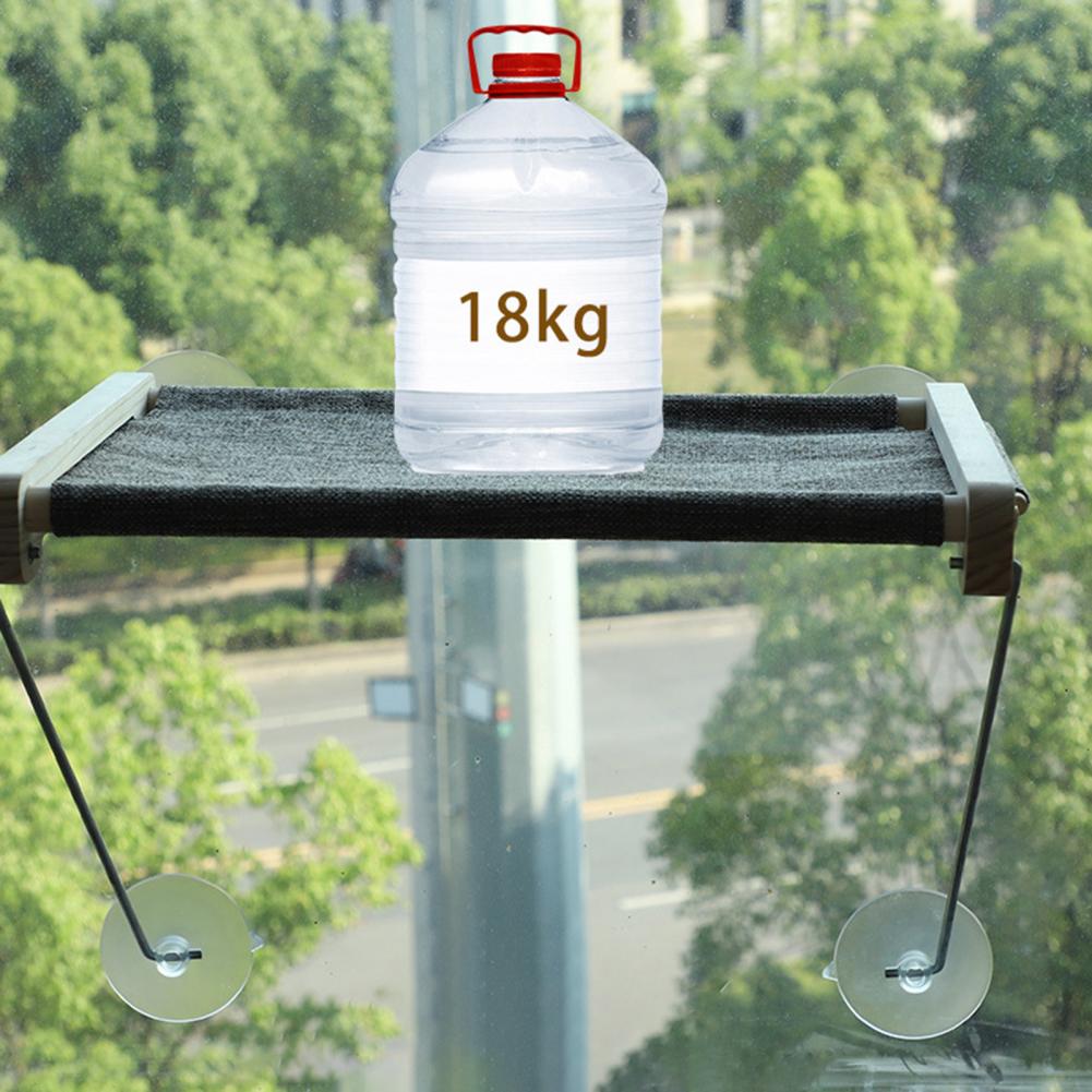 Foldable Cat Bed Innovative Foldable Cat Hammock Scratching Board Combo with Strong Load Capacity Detachable Suction for Feline