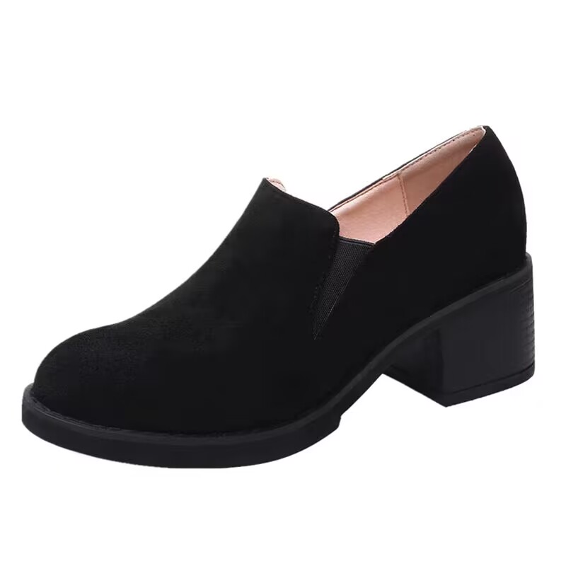 2025 new Fashion New Women's Spring and Autumn Ladies' Thick Bottom Lefse Platform Shoes High Heels zhanyishengli