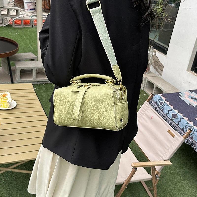 Shoulder Bags Bag PU Leather Texture Handbag Trendy Design Fashion Casual Square Crossbody Daily Commute Phone Purse Storage zhanyishengli