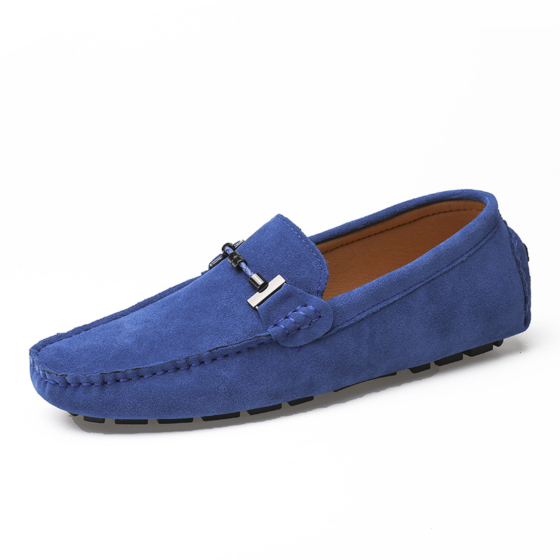 Genuine Leather Men Loafers Handmade Casual Shoes Boat Shoes Men Fashion Driving Shoes Walking Casual Loafers Male Shoes