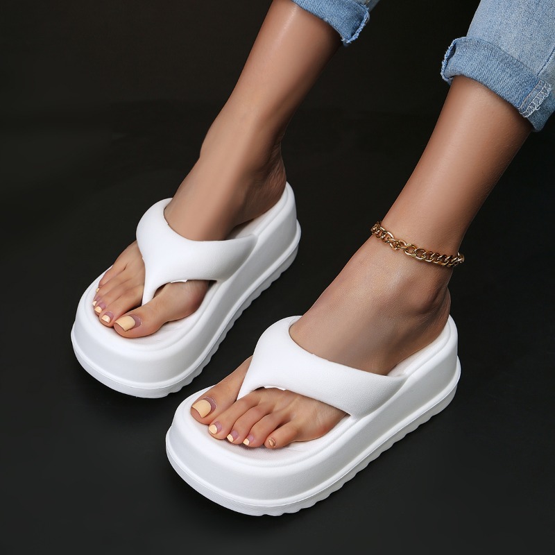 Platform Wedge Slippers Women: hot Comfy Flip Flops for Beach, Vacation & Casual Wear - Summer Sandals 2024