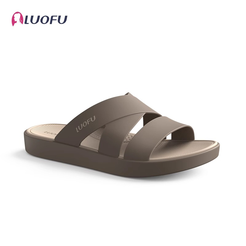 LUOFU 2024 New Men's Slippers Summer Home or Outdoor Anti slip, Wear resistant, Odorless Feet Simple Fashion EVA Sandals Slipper
