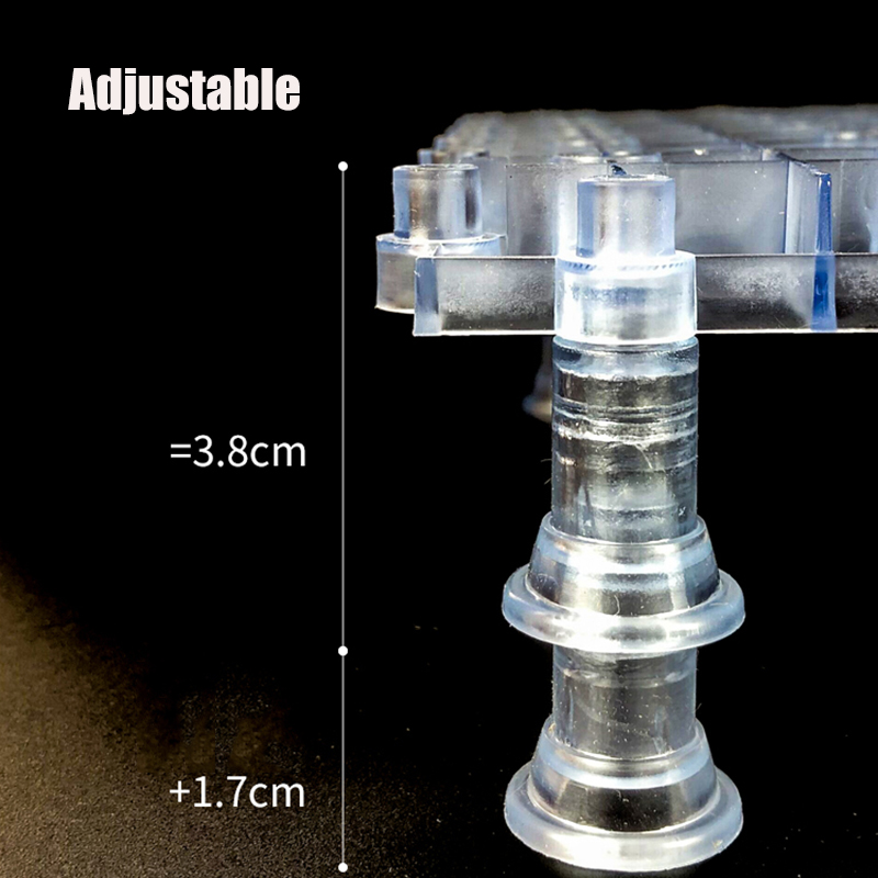 1PC DIY Fish Tank Bottom Filter Plate Aquarium Filter Material Backing Plate Tortoise Tank Drying Table Bottom Filter Partition