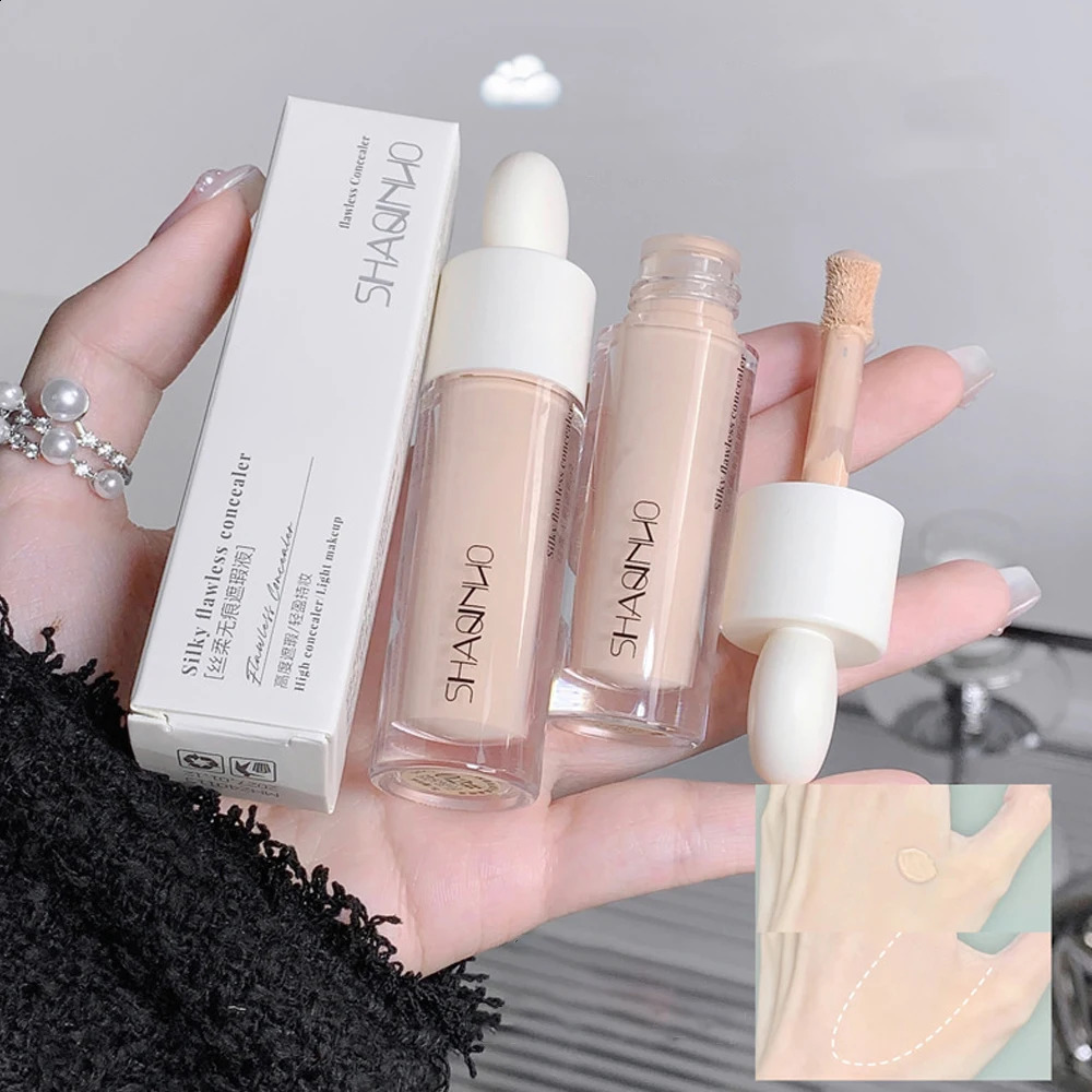 3-color waterproof matt liquid concealer durable full coverage dark circle corrector professional basic female makeup 240829