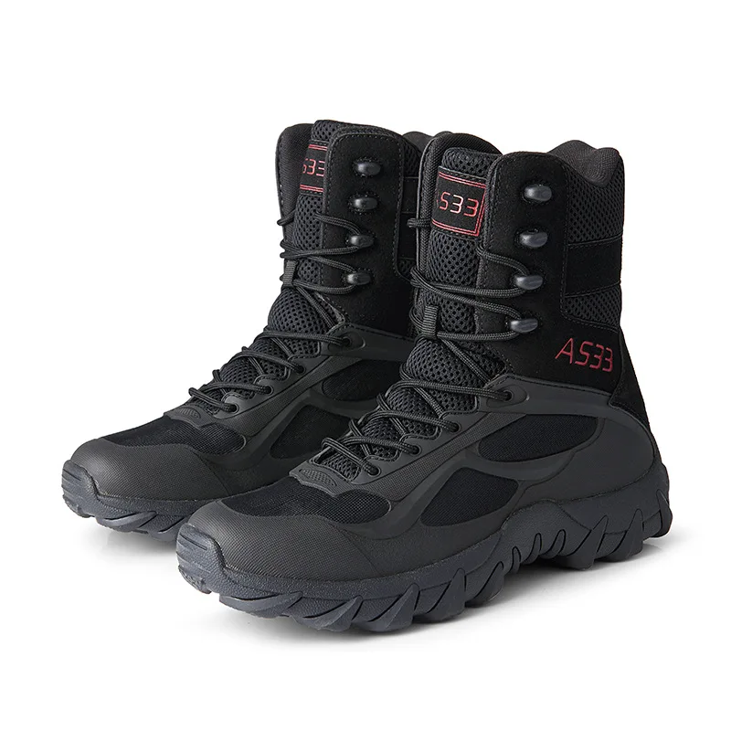 Men's Waterproof Boot Tactical Boots Outdoor Breathable Boots for Men Desert Boot Mid Calf Boots Hiking Shoes