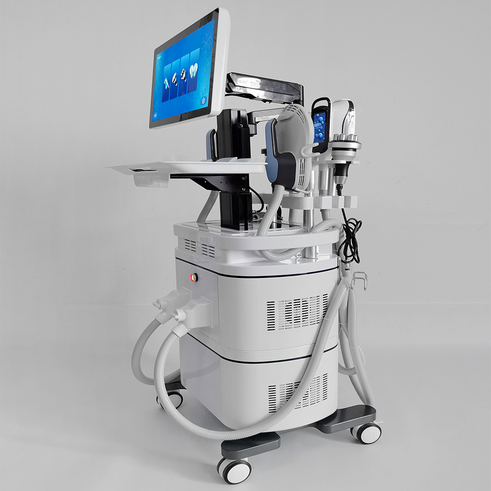 New Technology EMS Freezing Fat Dissolving Cryolipolysis Multipolar 40K RF Belt Massager 360 Cryotherapy Slimming Machin