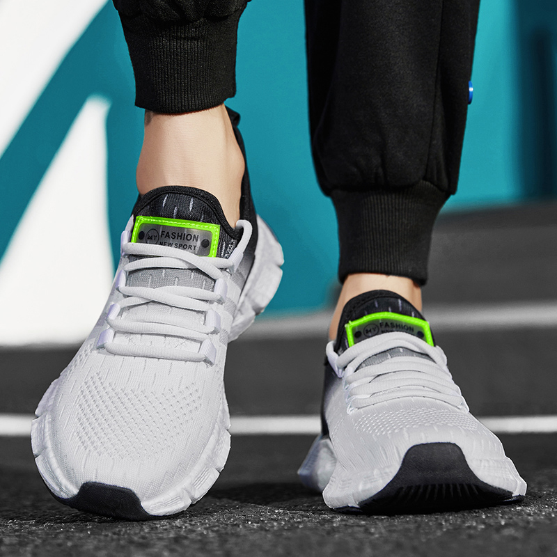 Fashion Outdoor Men Runnning Shoes Lightweight Jogging Sport shoes Men Sneakers Breathable Casual Shoes Mesh Comfortable Zapatos