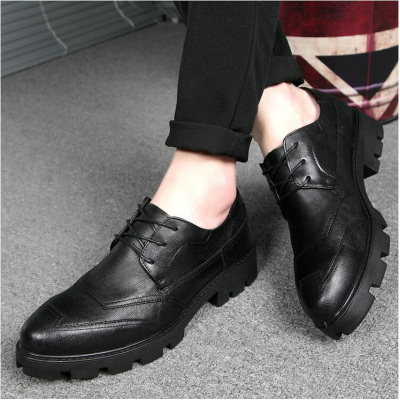 New Luxury Fashion Wedding Business Shoes Men Oxford Dress Shoes crocodile Pattern Men Formal Shoes 2023