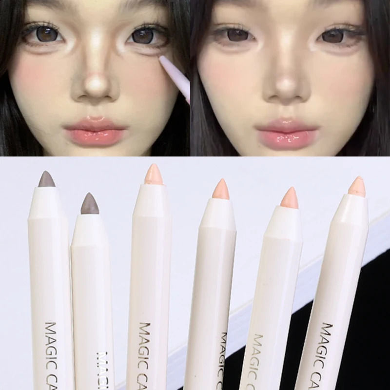 Shadow concealer Long lasting full coverage waterproof mark concealer contour stick cosmetic 240829