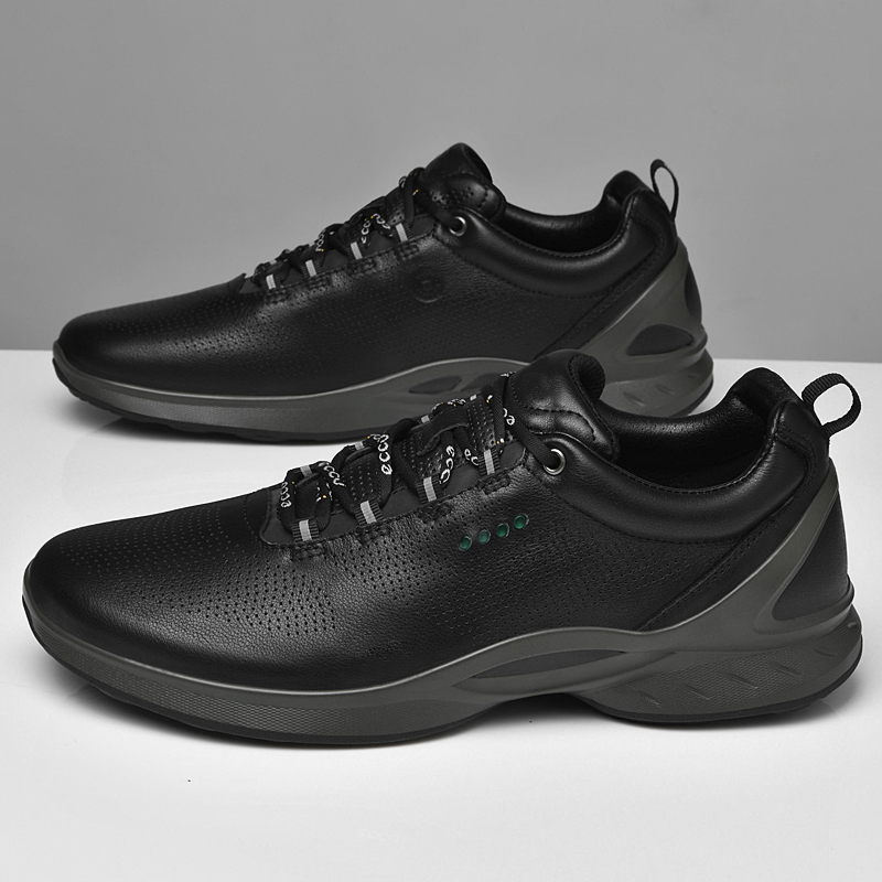 Luxury Brand Mens Sneakers Genuine Leather Men Casual Shoes Leisure Walk Male Outdoor Trainer Comfy Versatile Man Treking Shoes