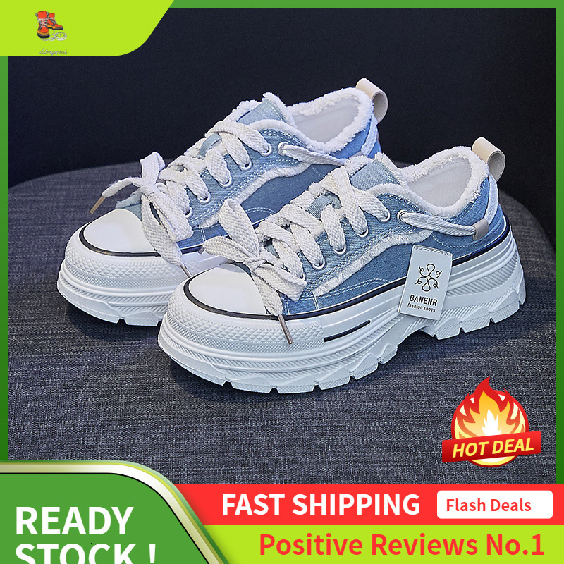 Ddmysports Instagram Trendy Korean Canvas Women S Spring Summer New Breathable Student Board Thick Sole Elevated Casual Shoes JF OUTDOOR