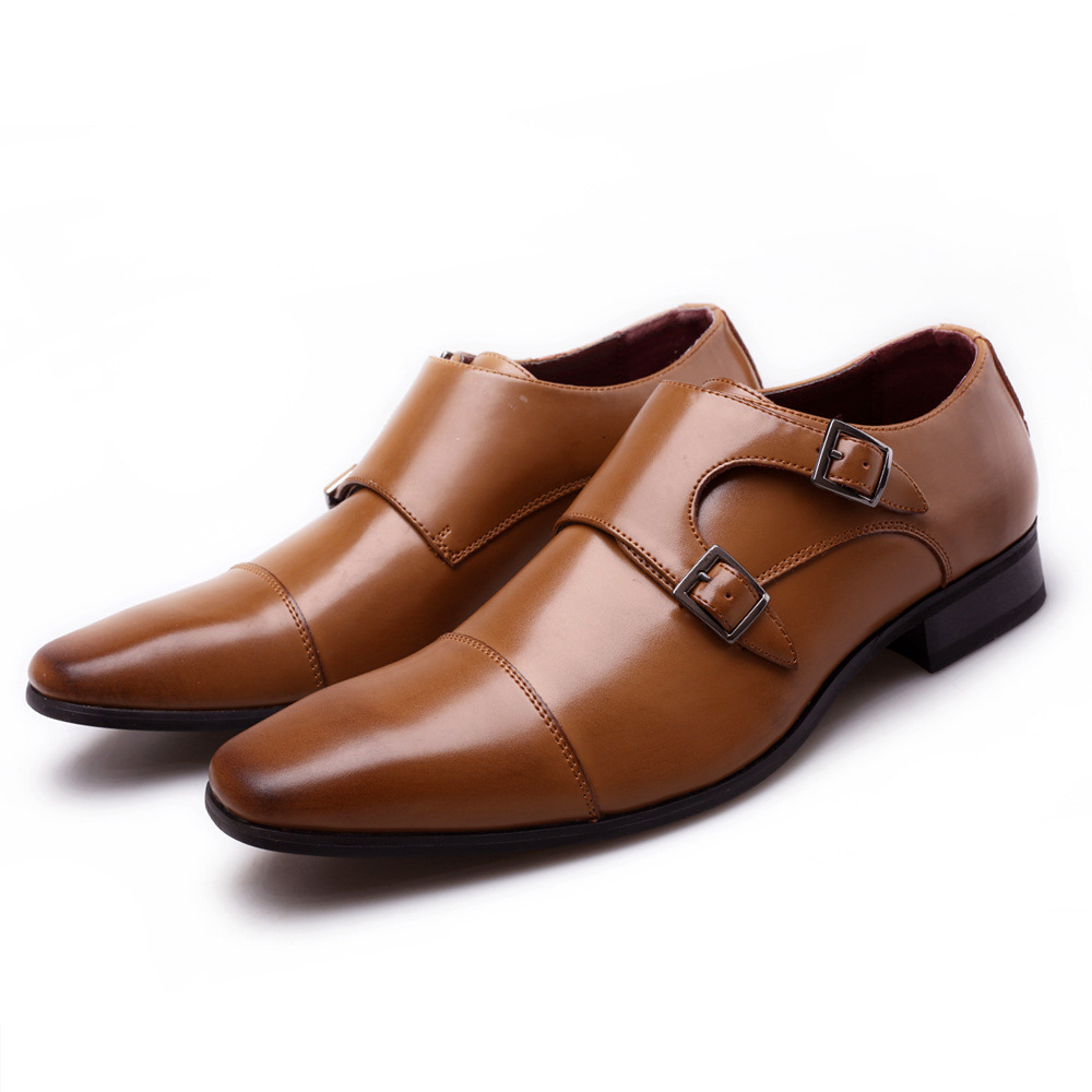 Leather Formal Dress Shoes: Breathable Business Casual Oxfords for Men