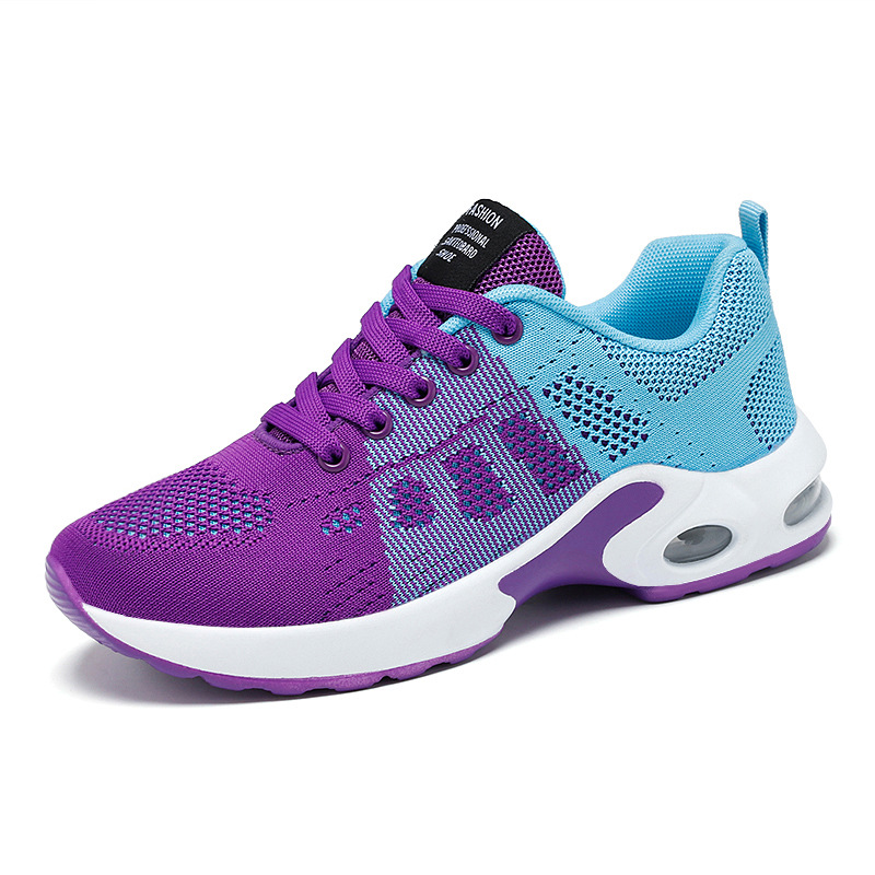 Shoes women 2024 new casual shoes lightweight mother shoes lace-up air cushion sports shoes women shoes