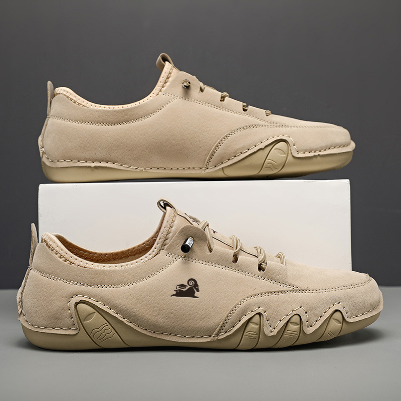 2025 NEW Summer Sneakers Casual Leather Italian Brand High Quality Loafers Fashion Moccasin Men Sports Shoes c