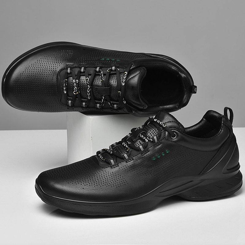 Luxury Brand Mens Sneakers Genuine Leather Men Casual Shoes Leisure Walk Male Outdoor Trainer Comfy Versatile Man Treking Shoes