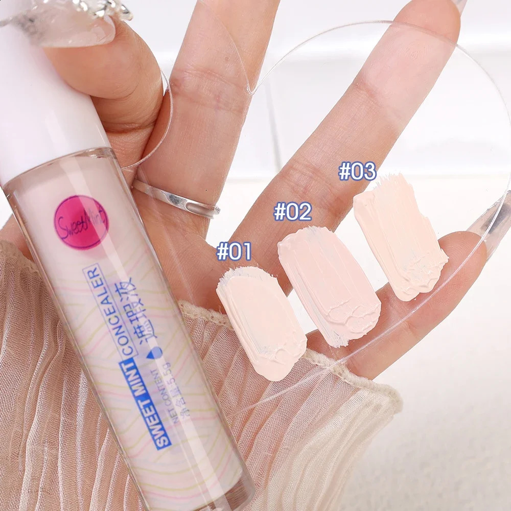 Concealer foundation make-up full coverage spots dark circles liquid concealer makeup stick skin tone cosmetics 240829