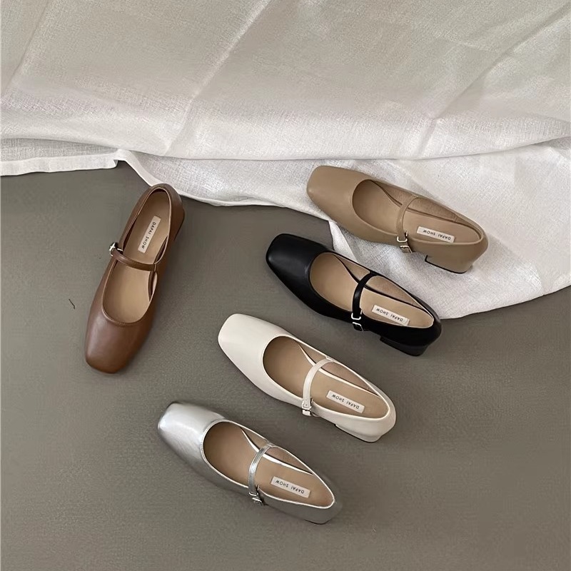 Mary Women Jane Woman Square Toe Pumps Patent Leather High Heels Dress New Designers Wedding Shoes Spring Buckle Sandals 971e