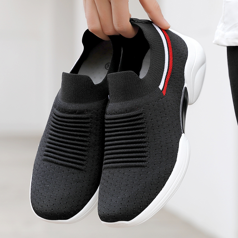 2023 Women's Spring Fashion Casual NEW hot Breathable Running Outdoor Light Solid Color Sports Shoes