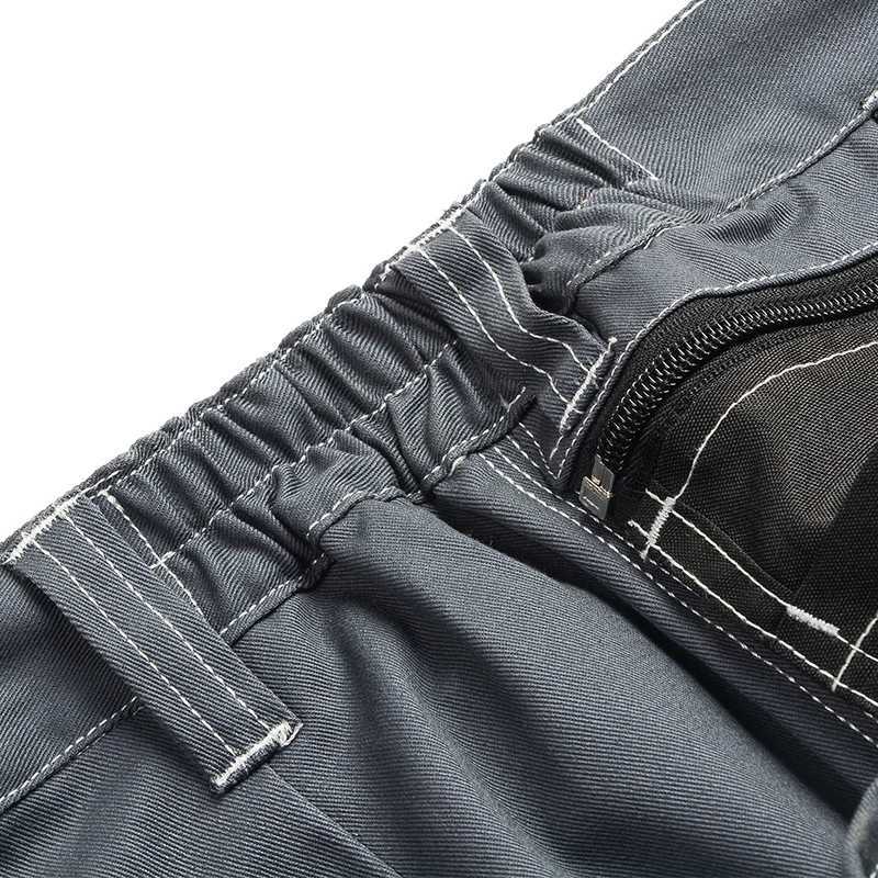 Mens work pants mechanical cotton with knee pads mens construction work pants W240829