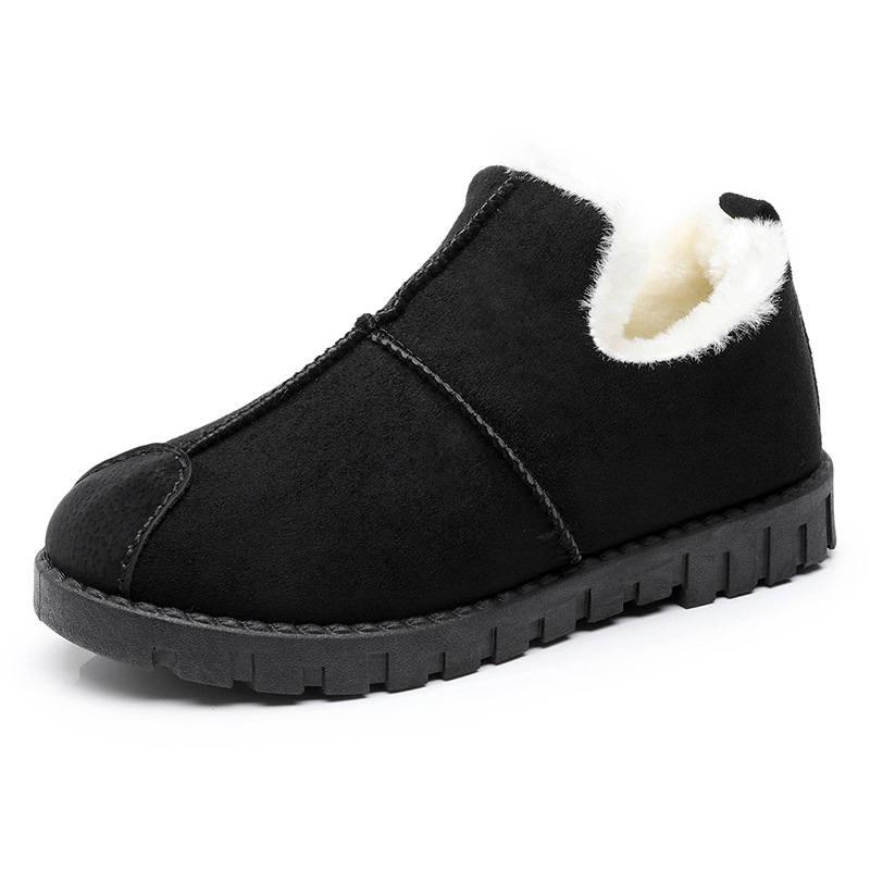 Women's 2024 Winter Plush Warm Cozy One-Foot Shoes c083