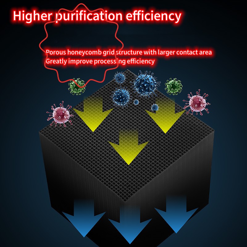 Magic Box Aquarium Water Purifier Cube Filter Honeycomb Structure Activated Charcoal Fish Tank Water Purifier for Fish Tank Pond