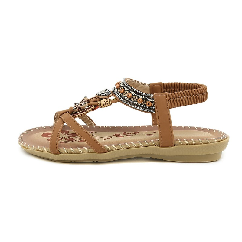 Flat wer Fashion Rhie Open New Toe Outdoor Wear Beach Sandals Women Designers Shoes Big Size 19ef