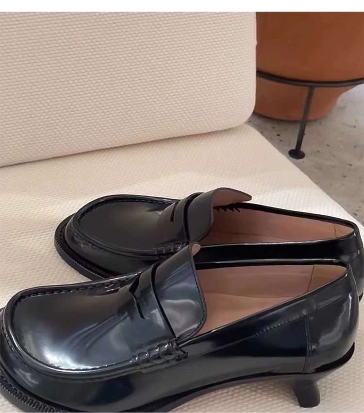 2025 new f9ebd Women Platform Pumps Designer Fashion Shallow Slip On Ladies Elegant Thick High Heel Women's Mary Jane Shoes 's