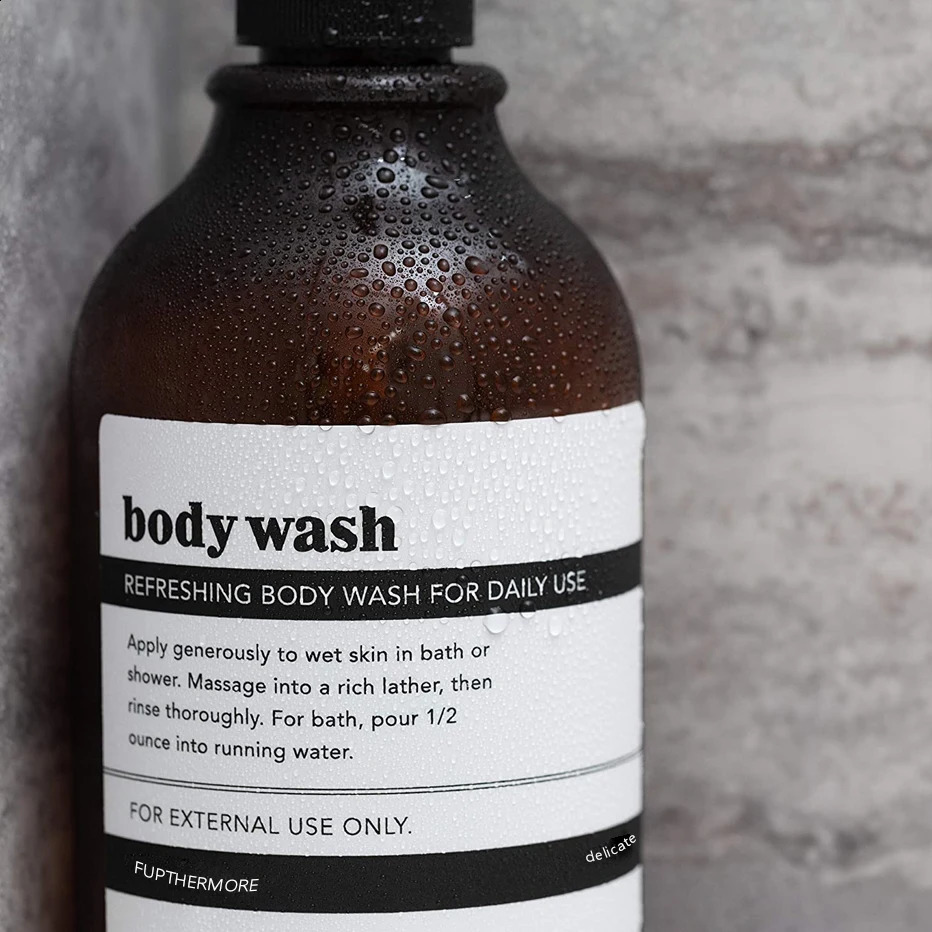 500ml soap bottle bathroom dispenser shampoo shower gel storage push type refillable empty 240830