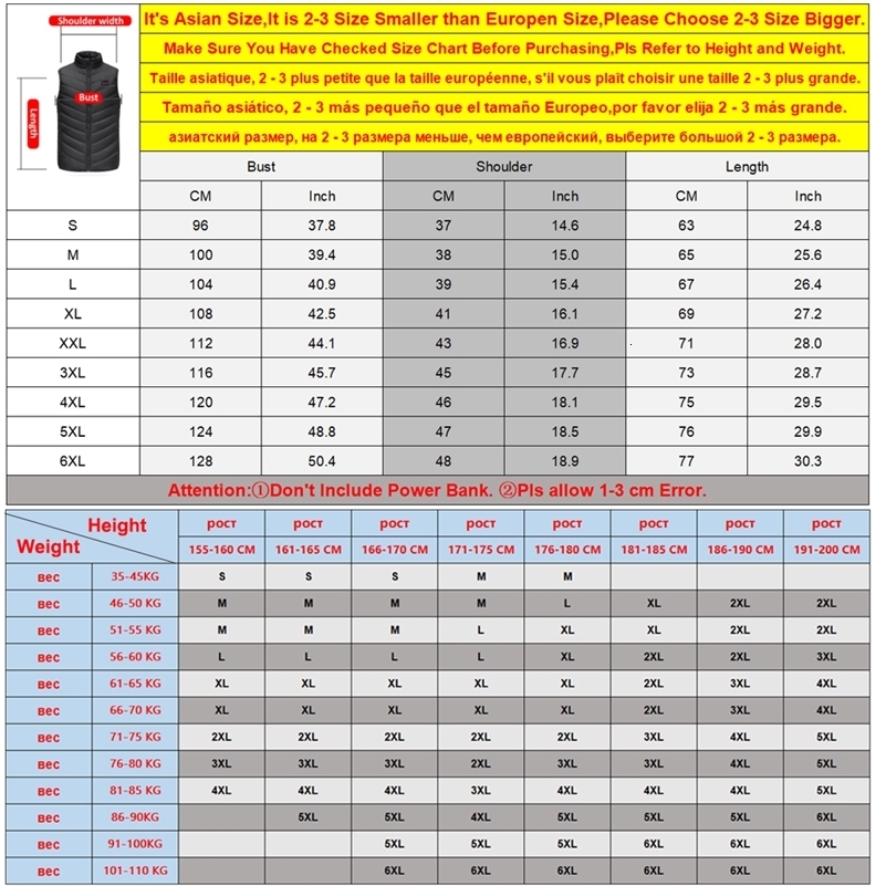 17 Areas Electric Heated Vest Usb Heating Vest Heated Jacket Men Women Heated Bodywarmer Usb Inner Heat Vest Veste Chauffante 240829