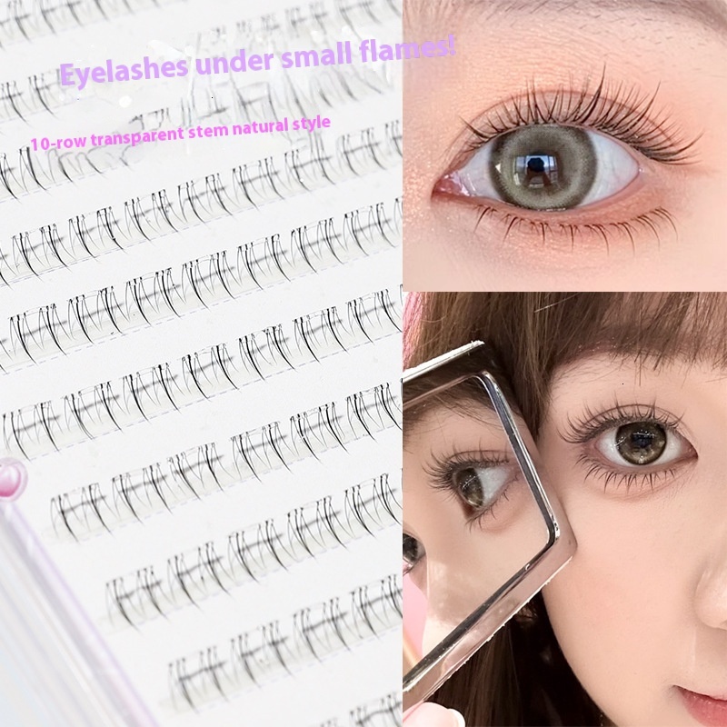 Xixi Moms Touch Translucent Lower Lash Extension - Easy Application Non-Gluing Fake Eyelashes