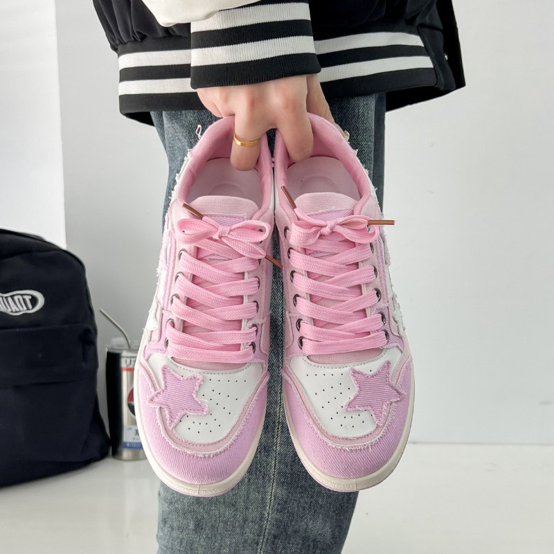Brand Women Casual Sneakers Fashion Stars Running Sport Shoes Women's Tennis Shoes Punk Hip-hop Skateboard Shoes tenis de mujer